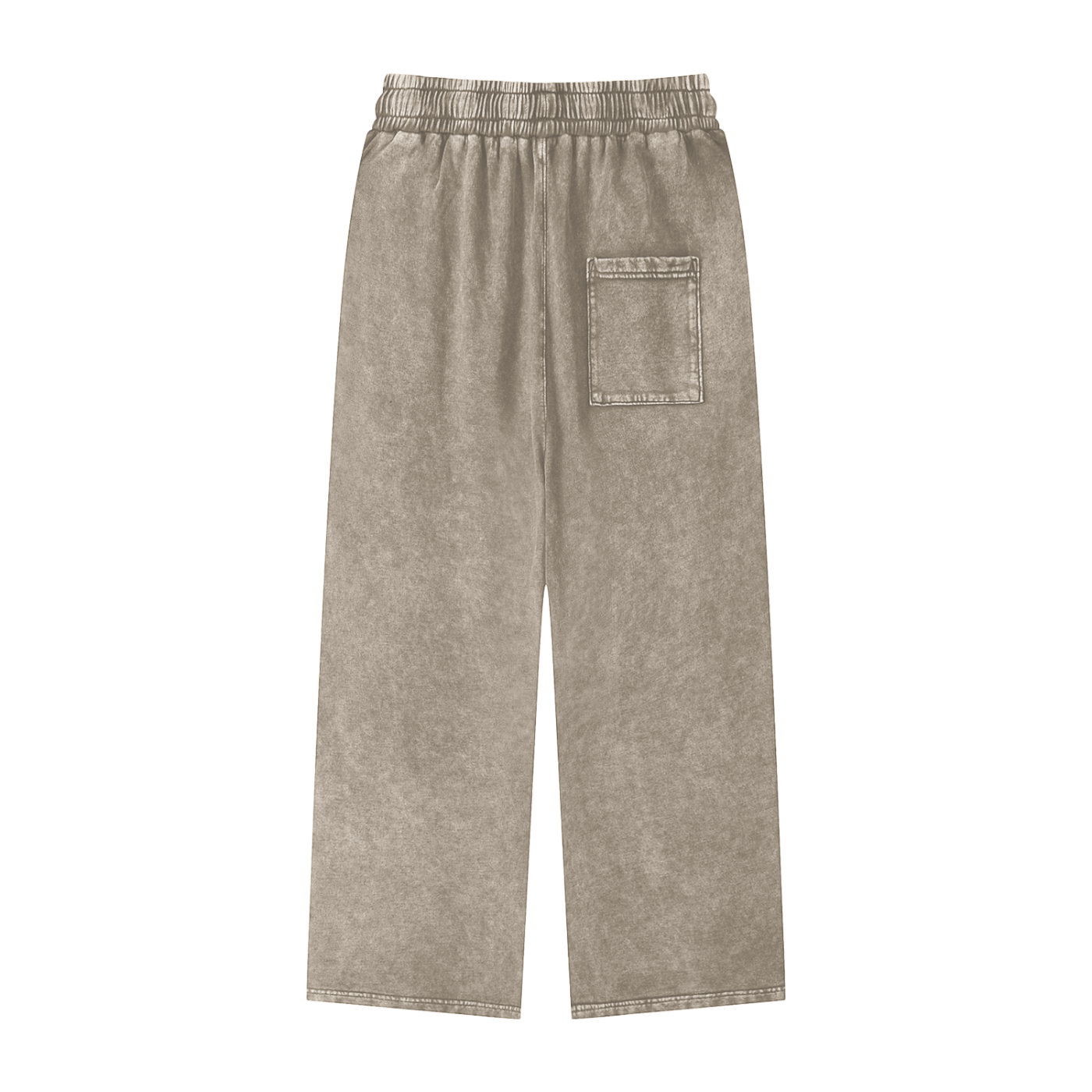 Snow Washed Straight Leg Pants