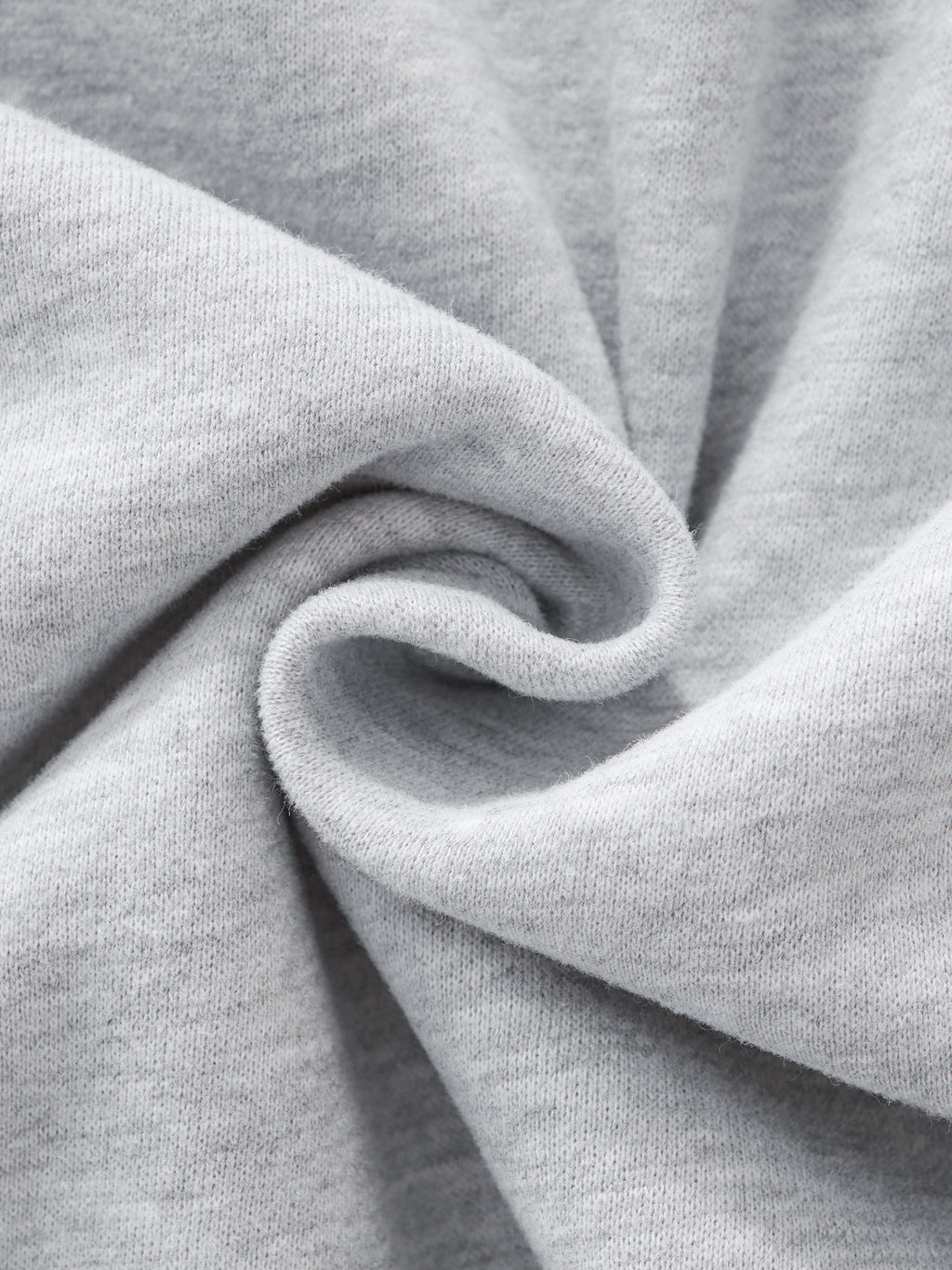 Contrast-Stitched Boxy Fleece Zip Hoodie